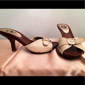 Guess brand slide heels 👠